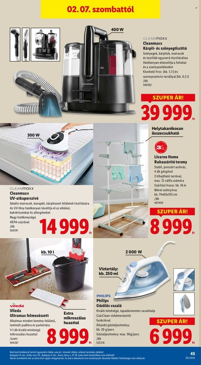 Lidl akciós újságok - 2026.02.05 - 2026.02.11. Oldal 45