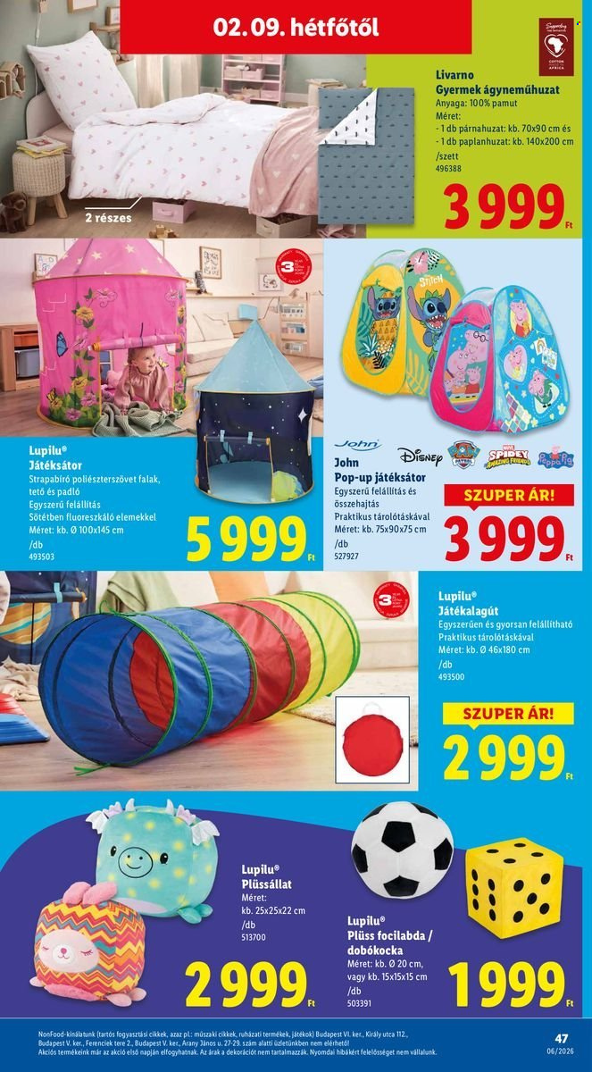 Lidl akciós újságok - 2026.02.05 - 2026.02.11. Oldal 47