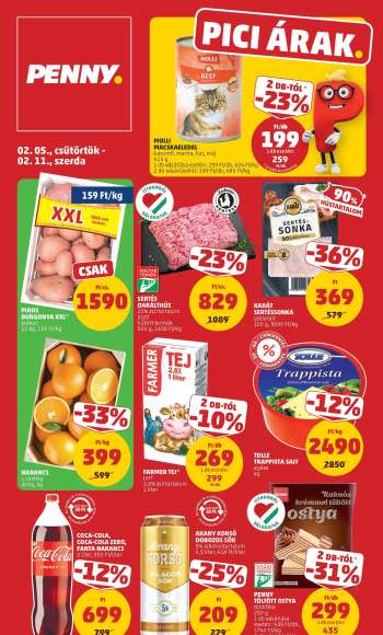 Újság Penny Market - 2026.02.05 - 2026.02.11.