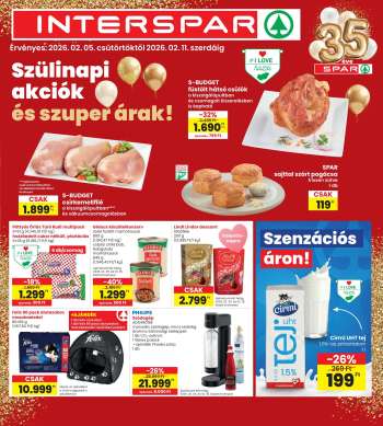 Újság INTERSPAR - 2026.02.05 - 2026.02.11.