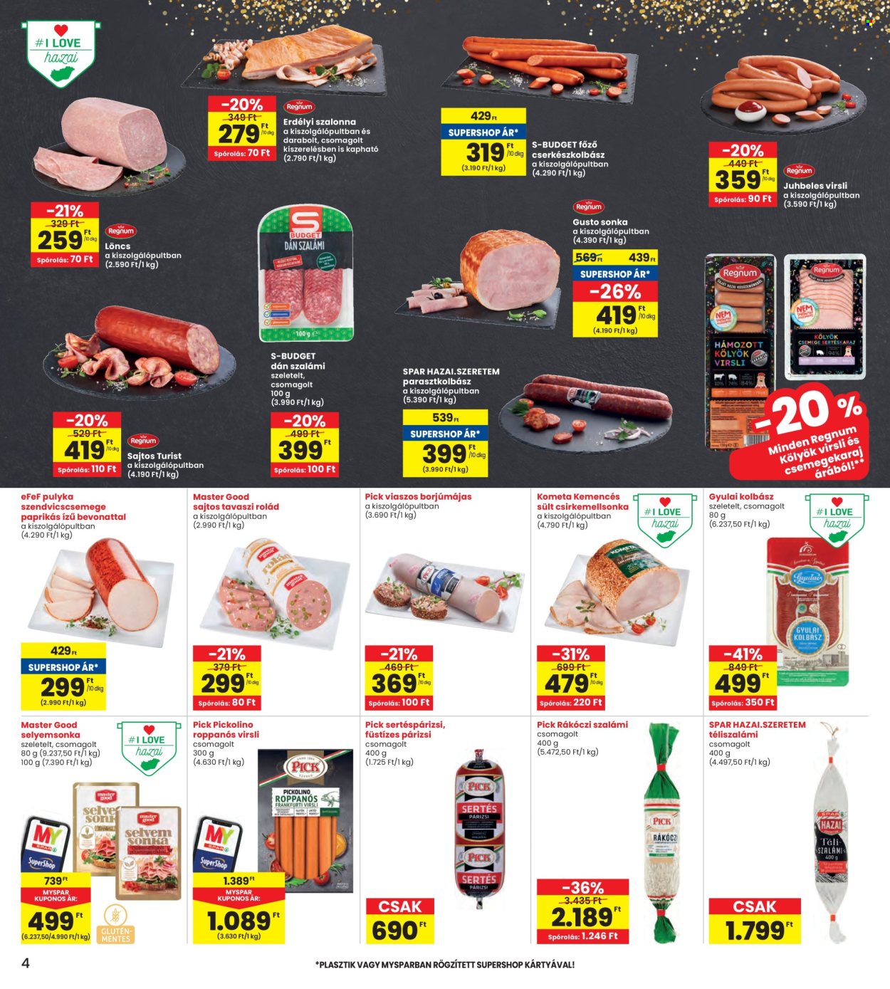 INTERSPAR akciós újságok - 2026.02.05 - 2026.02.11. Oldal 4