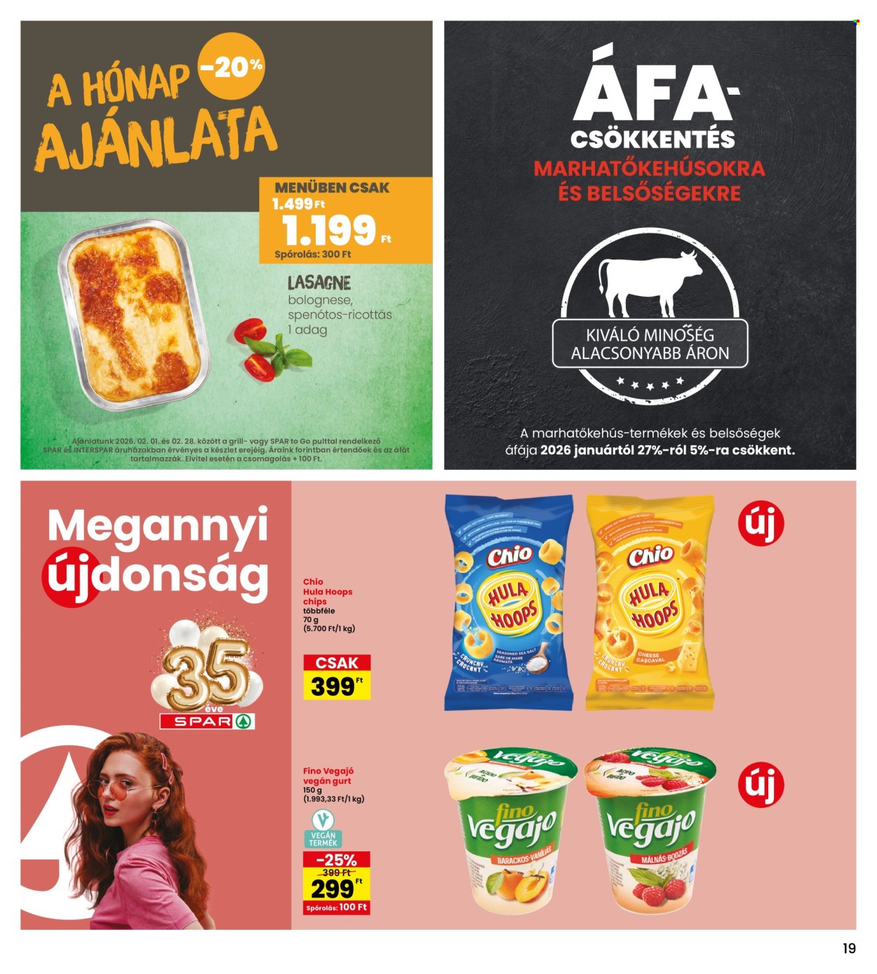 INTERSPAR akciós újságok - 2026.02.05 - 2026.02.11. Oldal 19