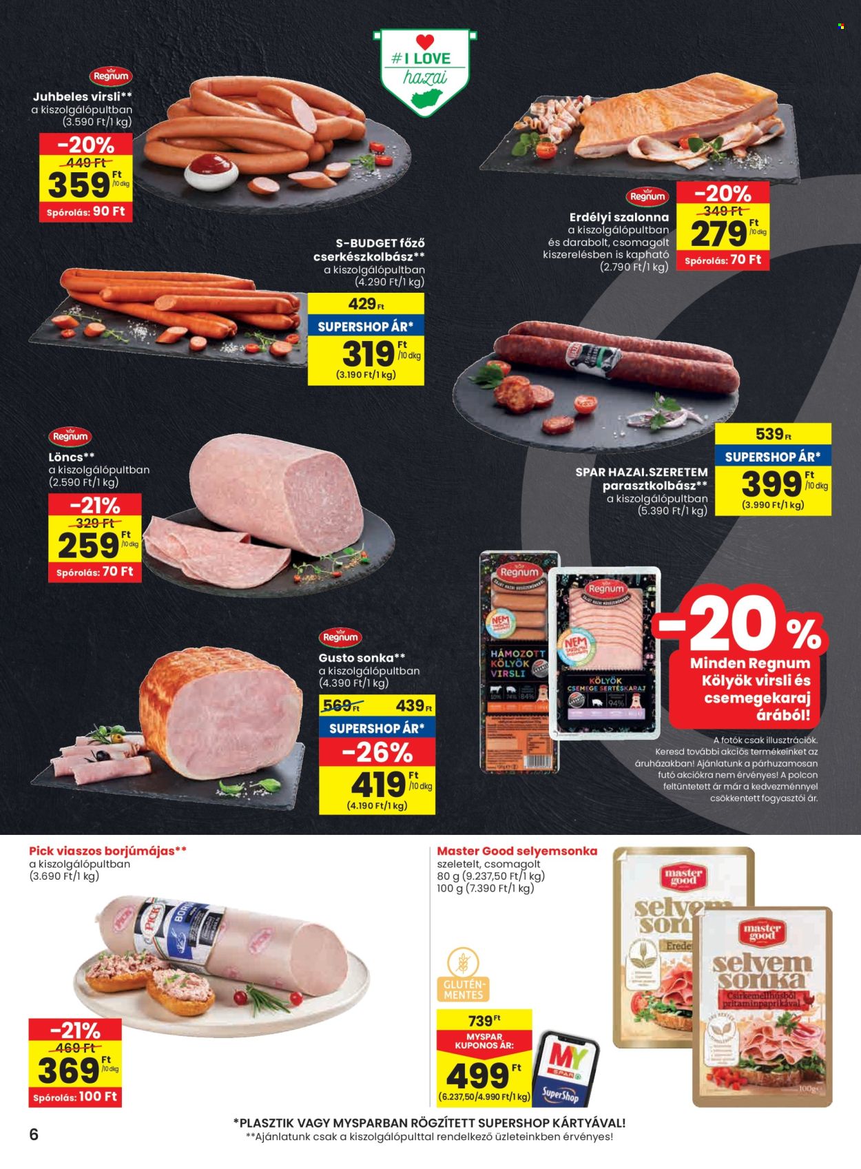 SPAR akciós újságok - 2026.02.05 - 2026.02.11. Oldal 6