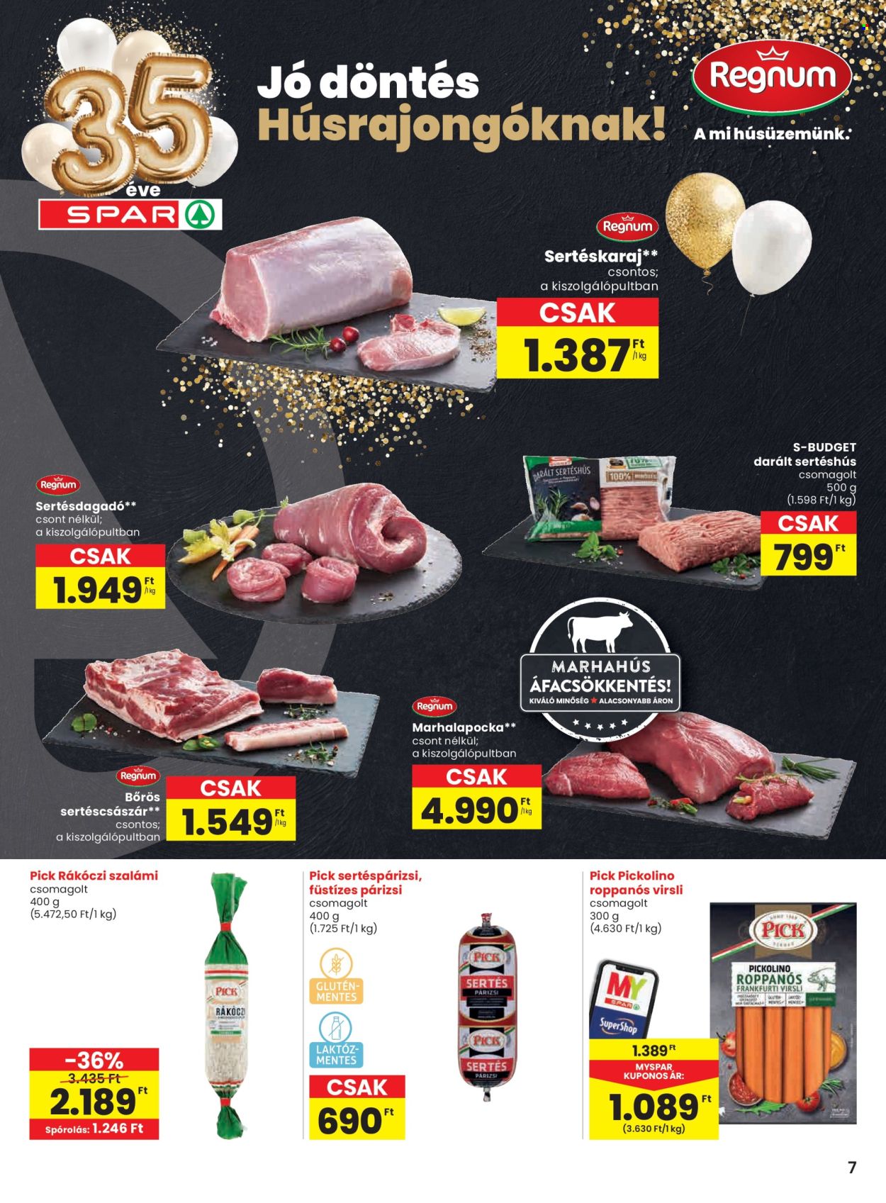 SPAR akciós újságok - 2026.02.05 - 2026.02.11. Oldal 7