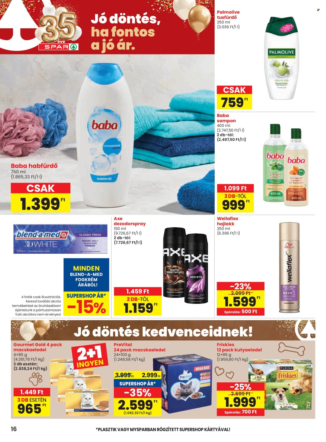 SPAR akciós újságok - 2026.02.05 - 2026.02.11. Oldal 16