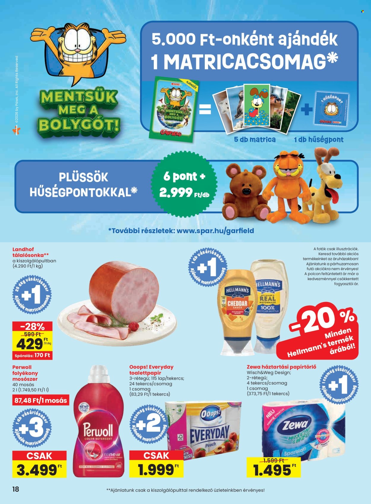 SPAR akciós újságok - 2026.02.05 - 2026.02.11. Oldal 18