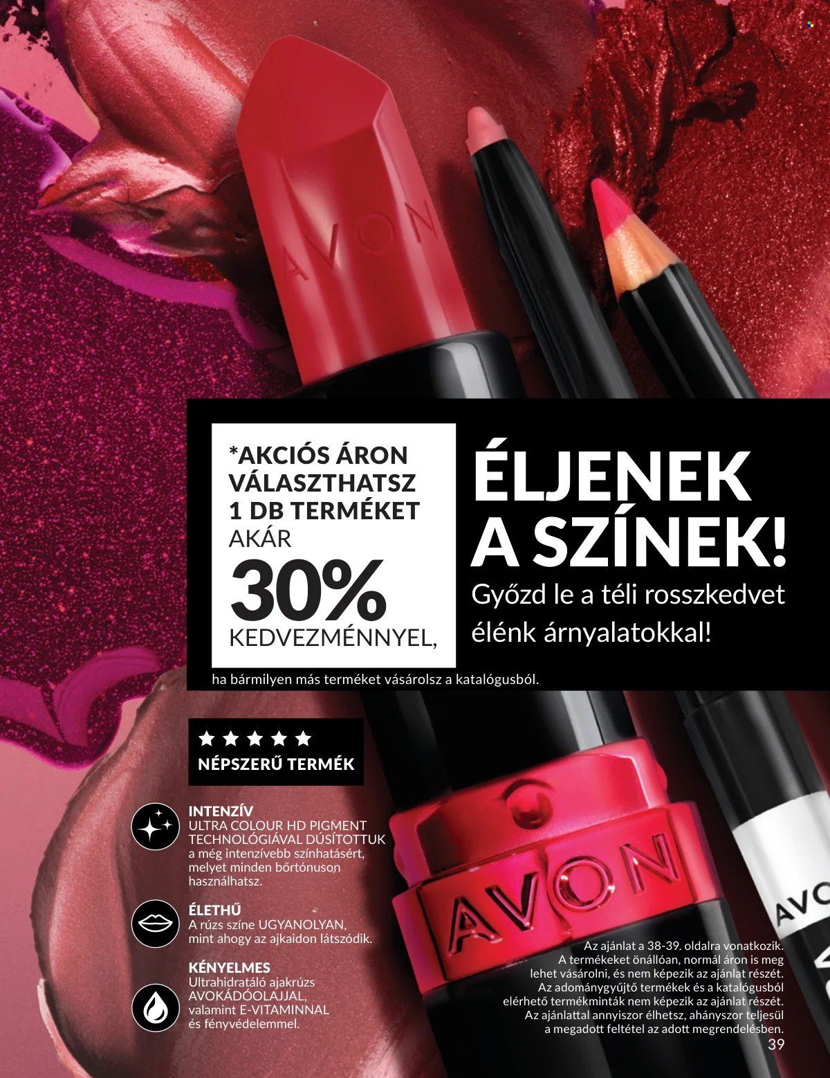Avon akciós újságok - 2026.02.01 - 2026.02.28. Oldal 39