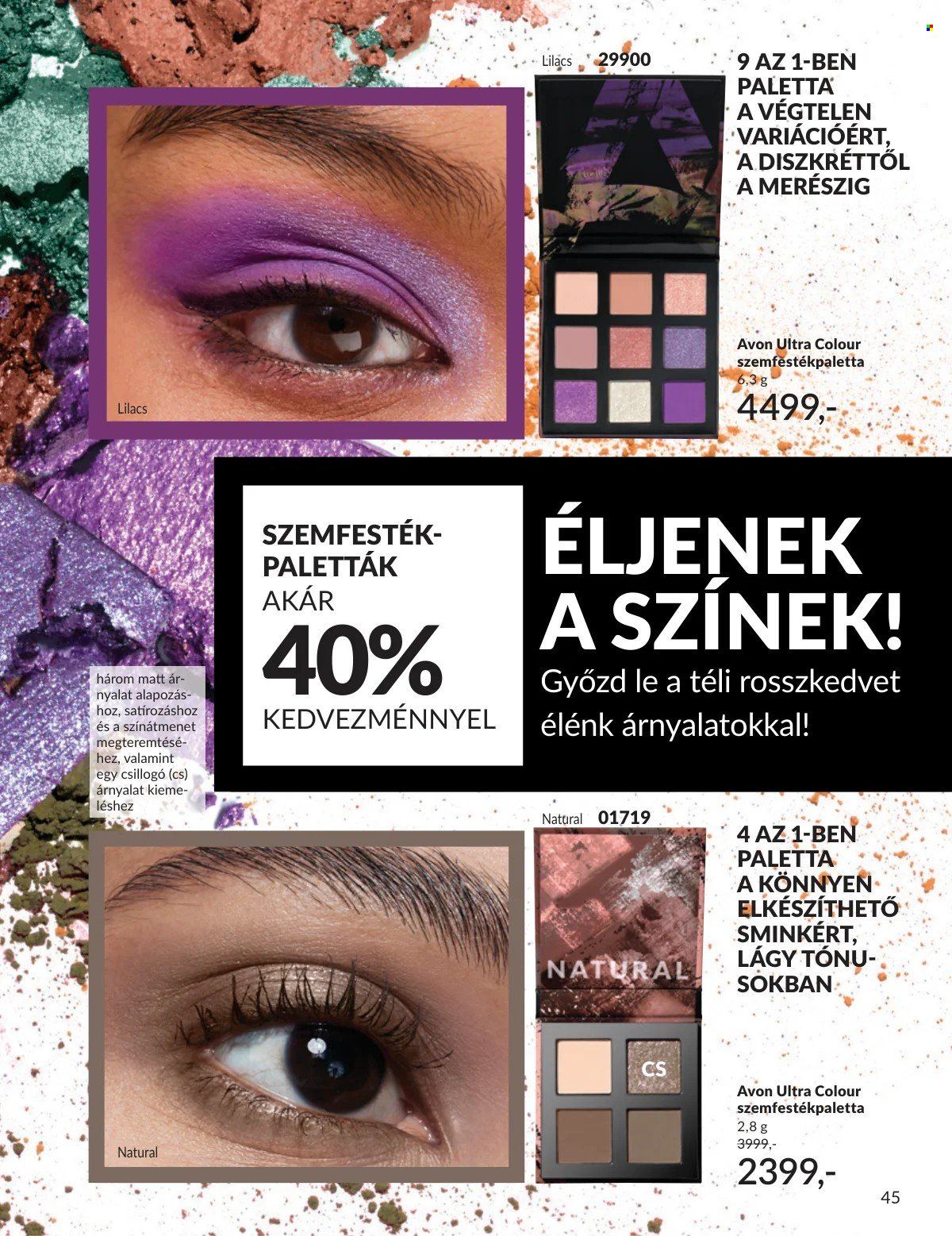 Avon akciós újságok - 2026.02.01 - 2026.02.28. Oldal 45