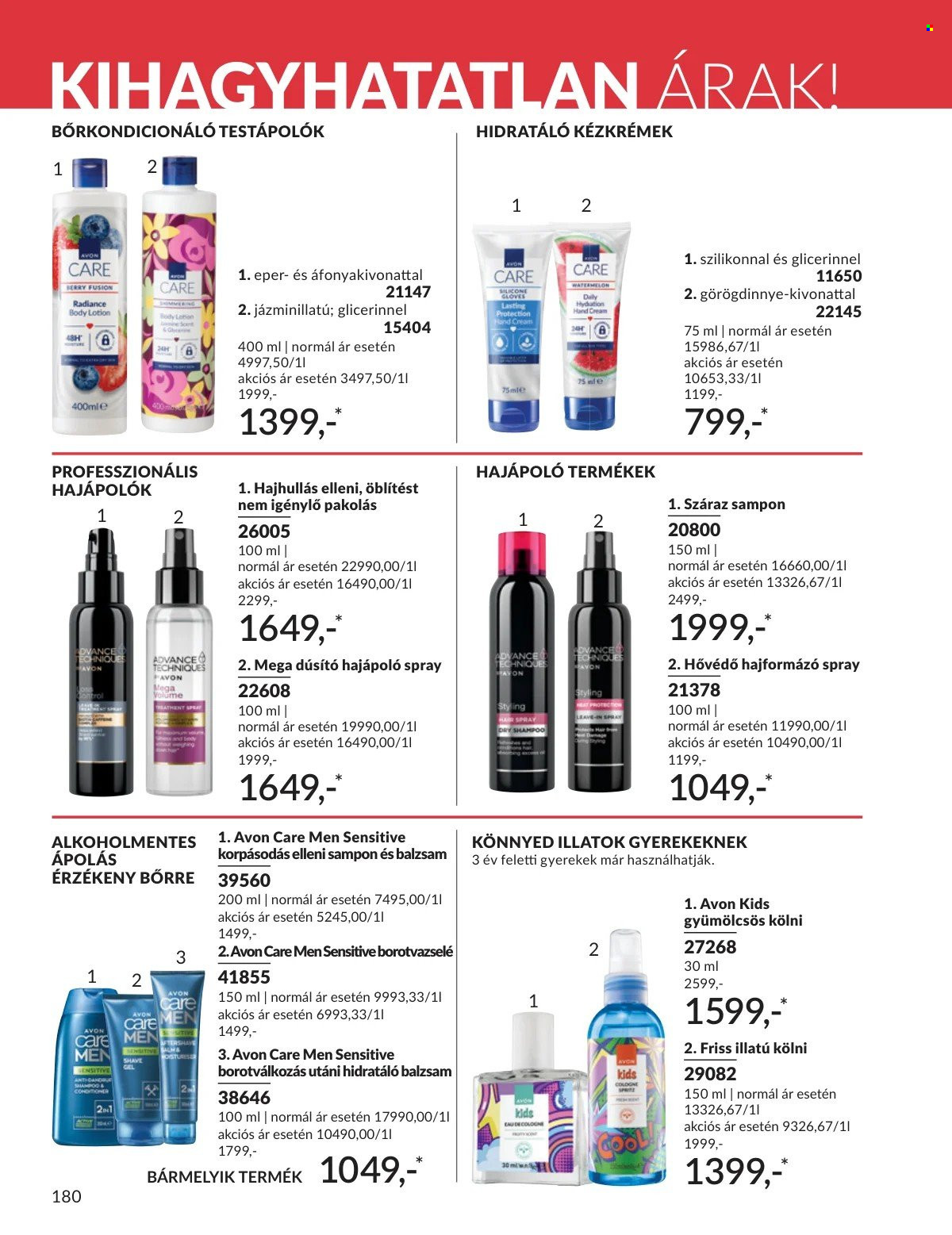 Avon akciós újságok - 2026.02.01 - 2026.02.28. Oldal 180