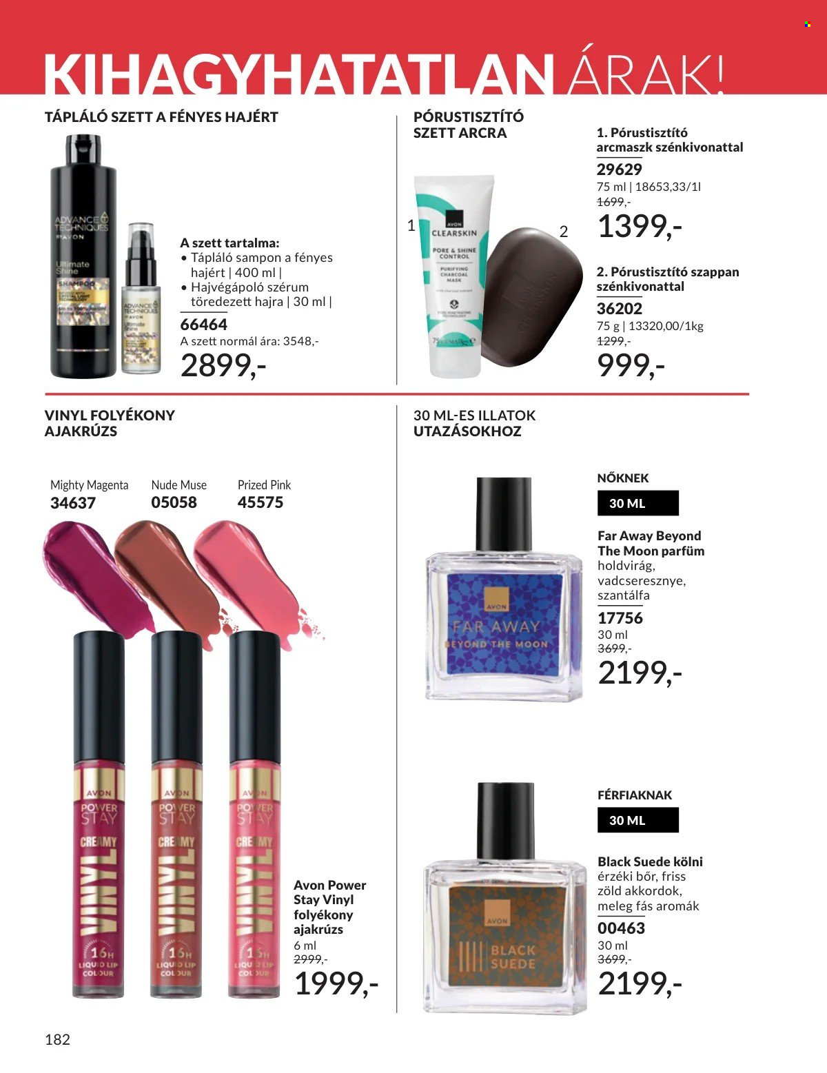 Avon akciós újságok - 2026.02.01 - 2026.02.28. Oldal 182