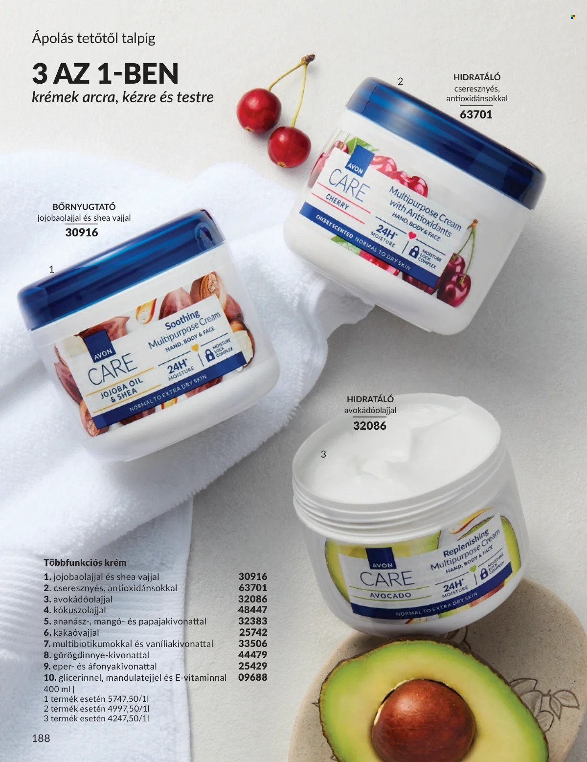 Avon akciós újságok - 2026.02.01 - 2026.02.28. Oldal 188