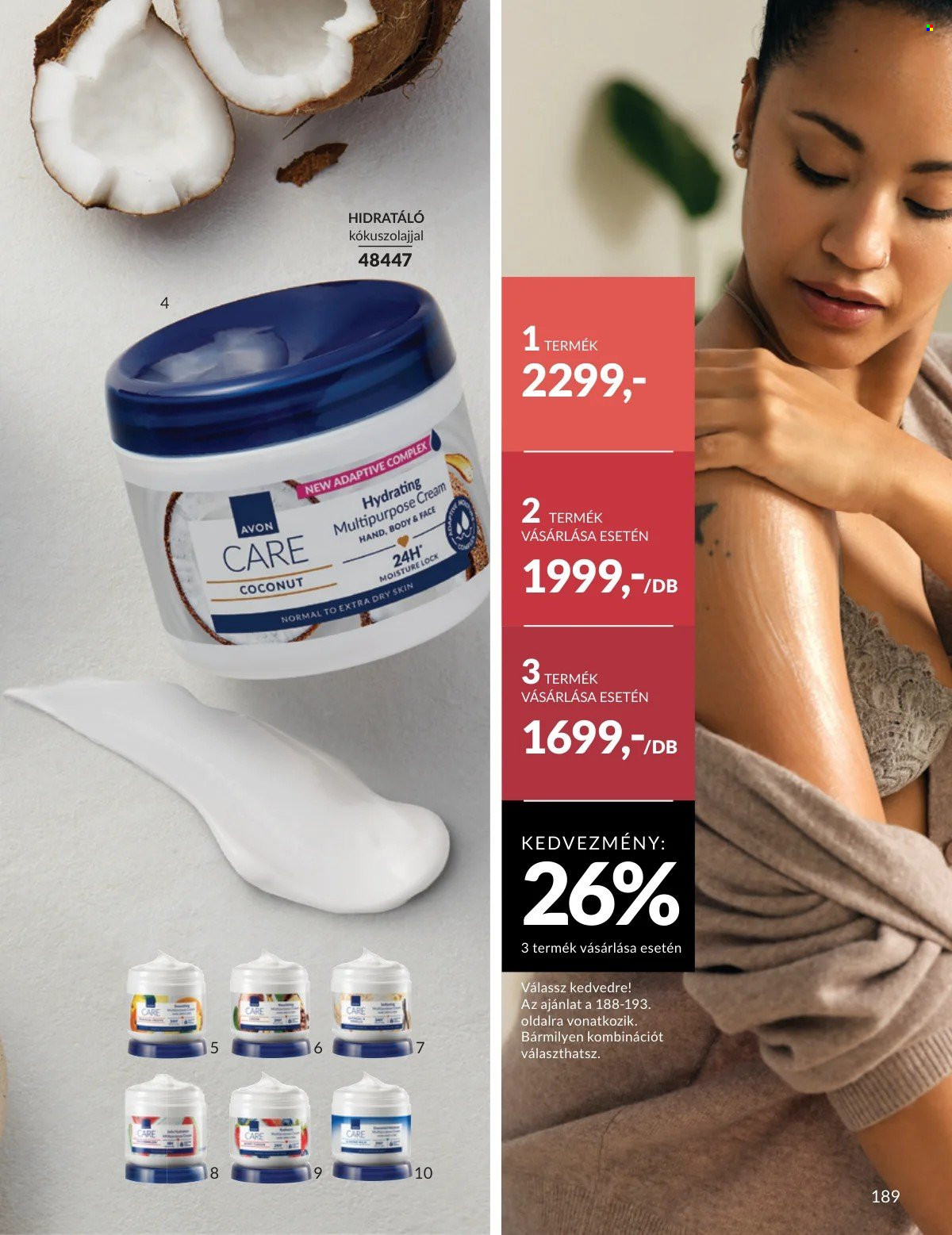 Avon akciós újságok - 2026.02.01 - 2026.02.28. Oldal 189