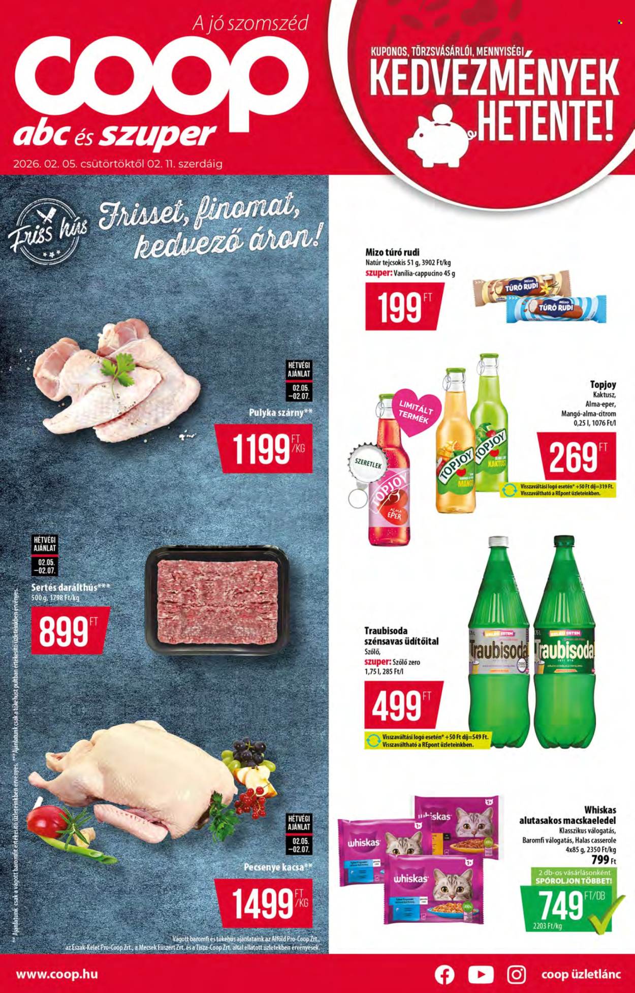 Coop akciós újságok - 2026.02.05 - 2026.02.11. Oldal 1