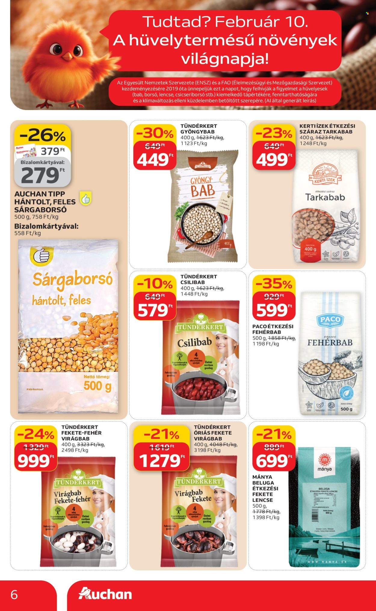 Auchan akciós újságok - 2026.02.05 - 2026.02.11. Oldal 6