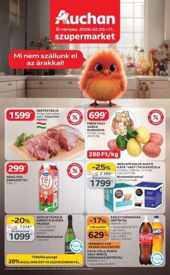 Újság Auchan - 2026.02.05 - 2026.02.11.