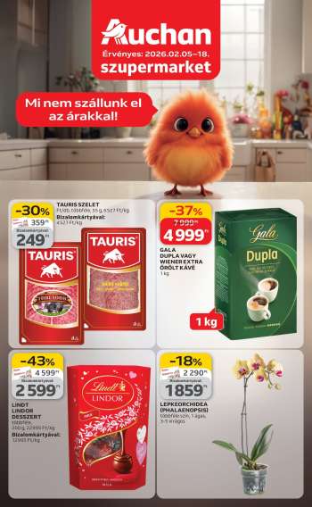 Újság Auchan - 2026.02.05 - 2026.02.18.