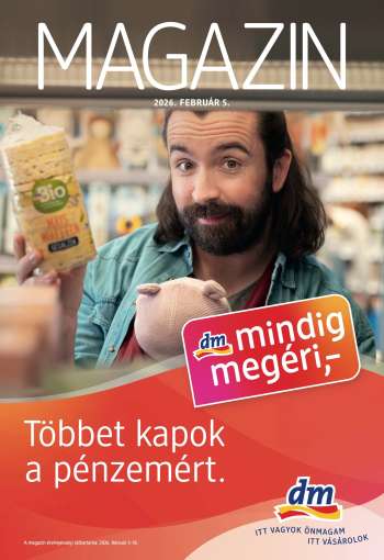 Újság dm drogerie markt - 2026.02.05 - 2026.02.18.