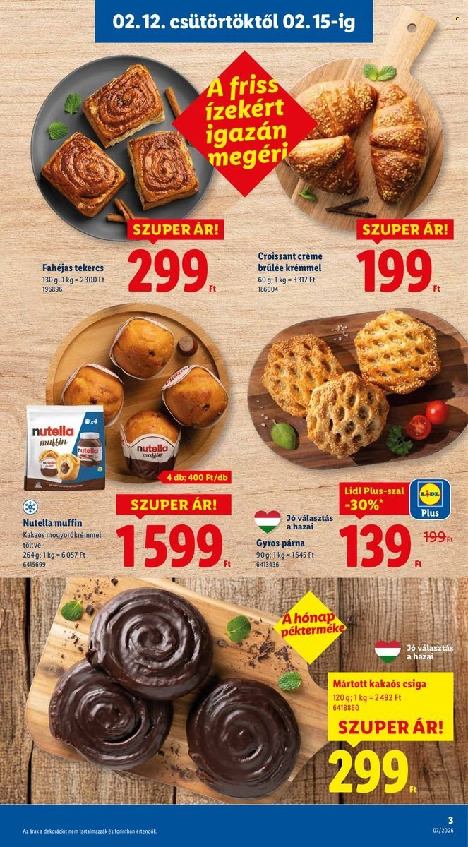 Lidl akciós újságok - 2026.02.12 - 2026.02.18. Oldal 3