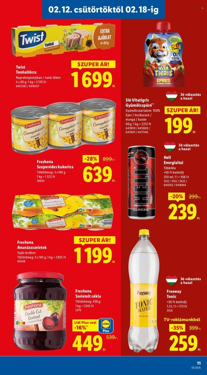 Lidl akciós újságok - 2026.02.12 - 2026.02.18. Oldal 11