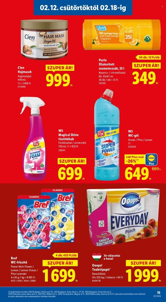 Lidl akciós újságok - 2026.02.12 - 2026.02.18. Oldal 15