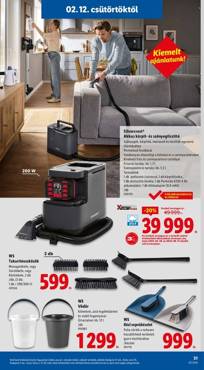 Lidl akciós újságok - 2026.02.12 - 2026.02.18. Oldal 31