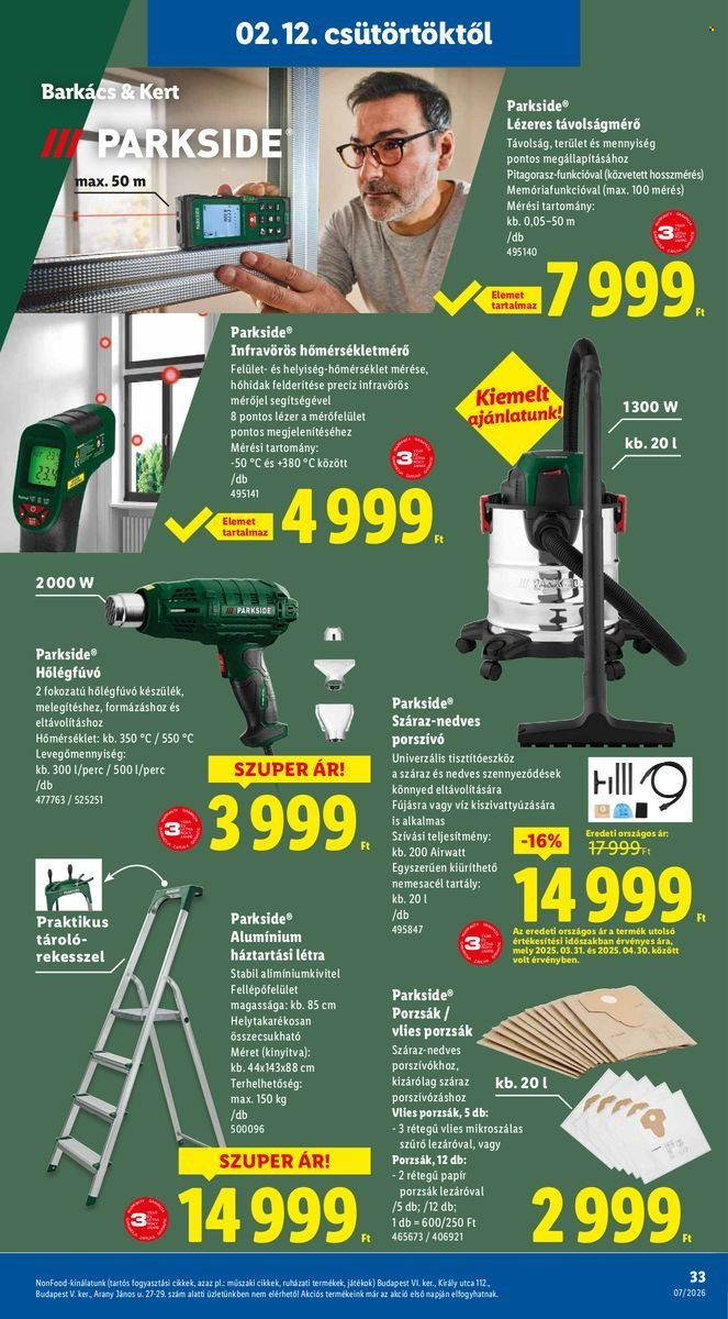 Lidl akciós újságok - 2026.02.12 - 2026.02.18. Oldal 33