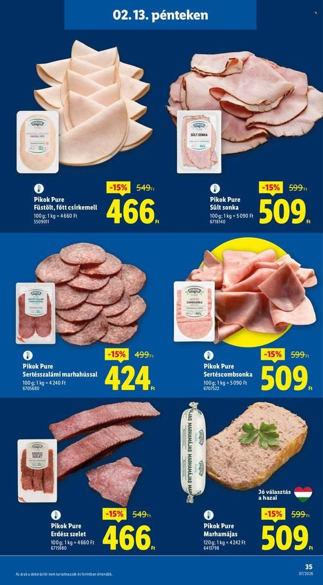 Lidl akciós újságok - 2026.02.12 - 2026.02.18. Oldal 35