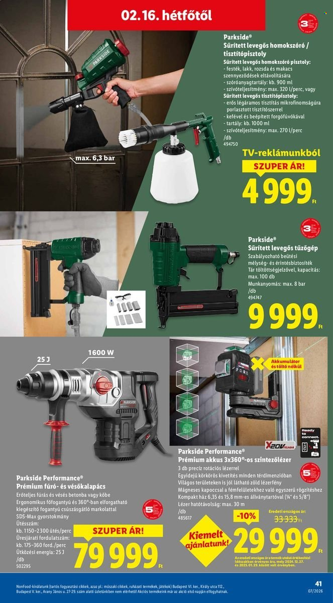 Lidl akciós újságok - 2026.02.12 - 2026.02.18. Oldal 41