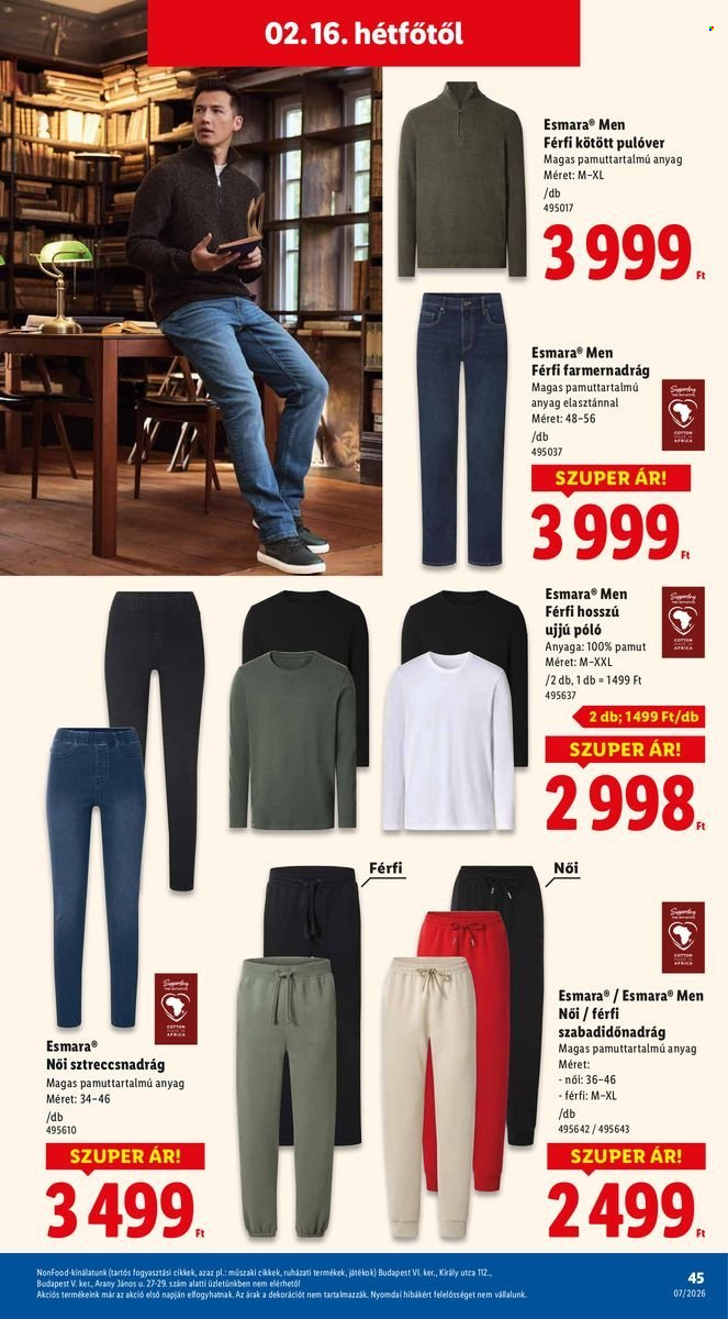 Lidl akciós újságok - 2026.02.12 - 2026.02.18. Oldal 45