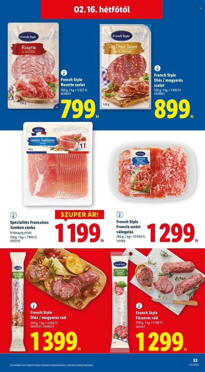 Lidl akciós újságok - 2026.02.12 - 2026.02.18. Oldal 53