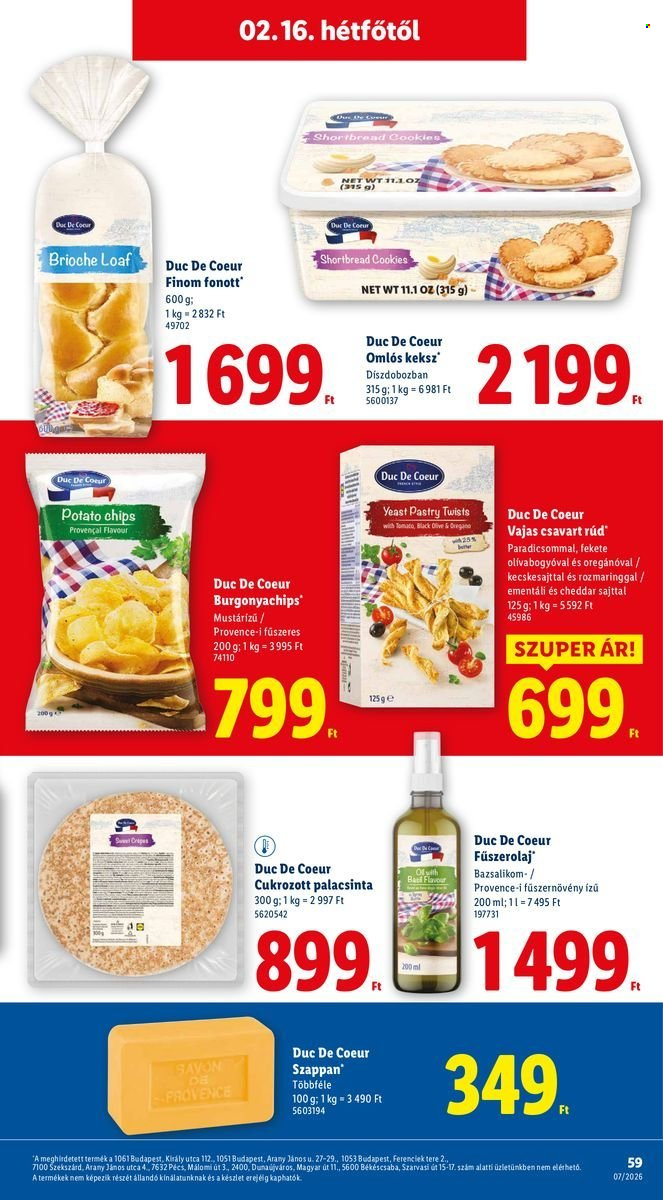 Lidl akciós újságok - 2026.02.12 - 2026.02.18. Oldal 59