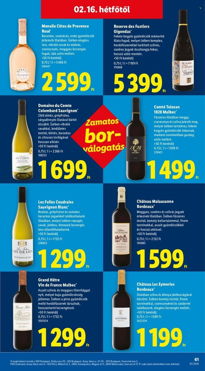 Lidl akciós újságok - 2026.02.12 - 2026.02.18. Oldal 61
