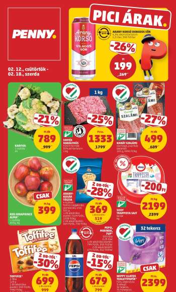 Újság Penny Market - 2026.02.12 - 2026.02.18.