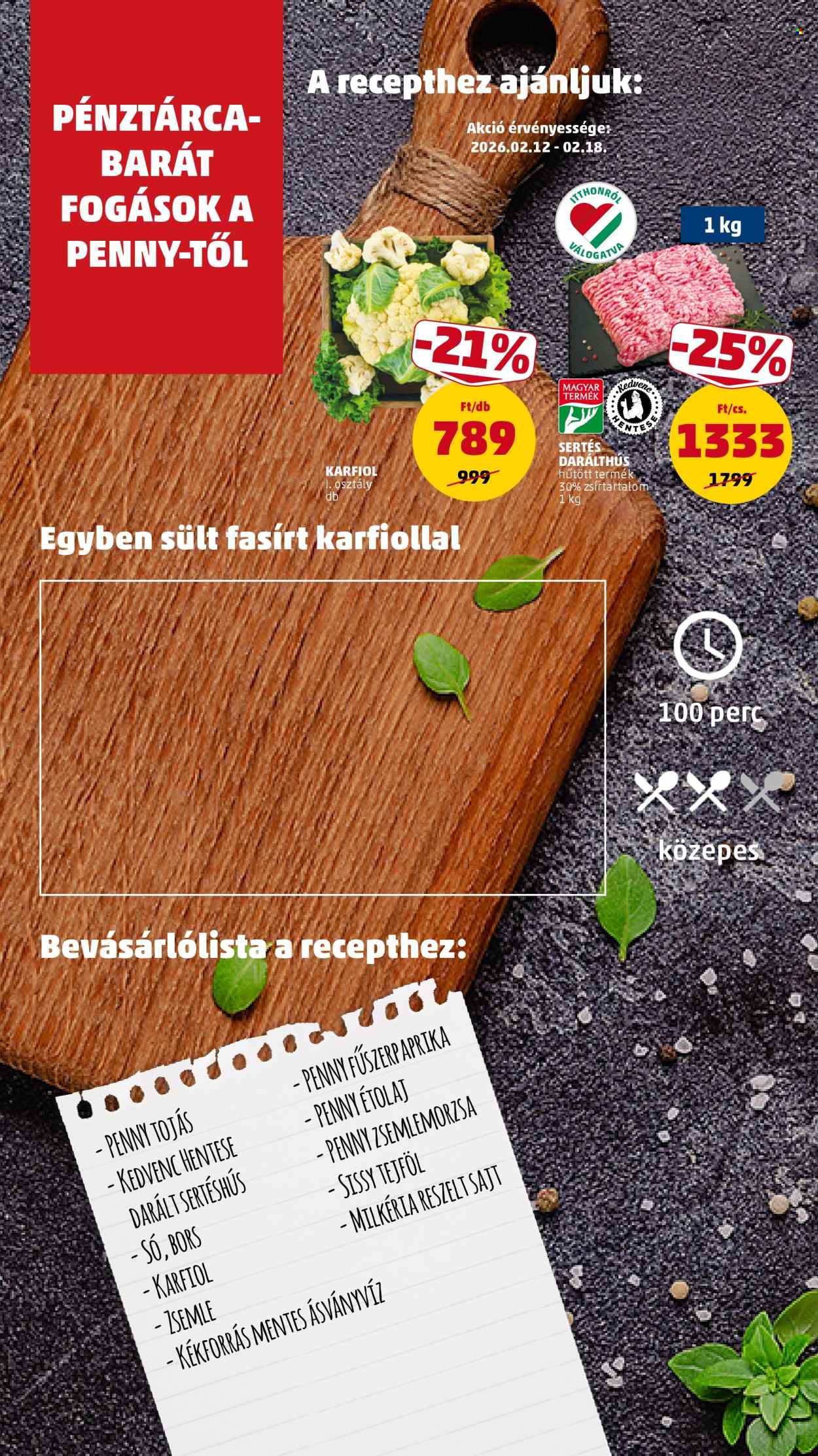 Penny Market akciós újságok - 2026.02.12 - 2026.02.18. Oldal 12
