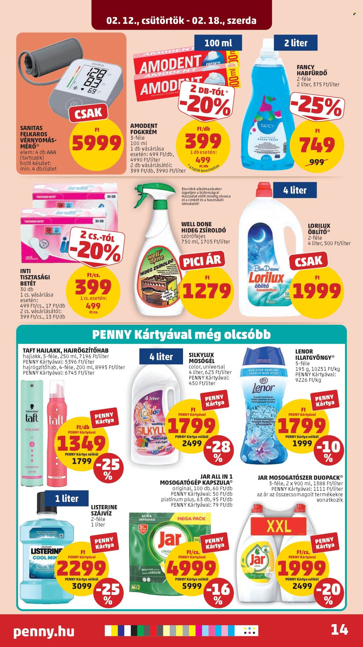 Penny Market akciós újságok - 2026.02.12 - 2026.02.18. Oldal 18