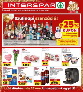Újság INTERSPAR - 2026.02.12 - 2026.02.18.