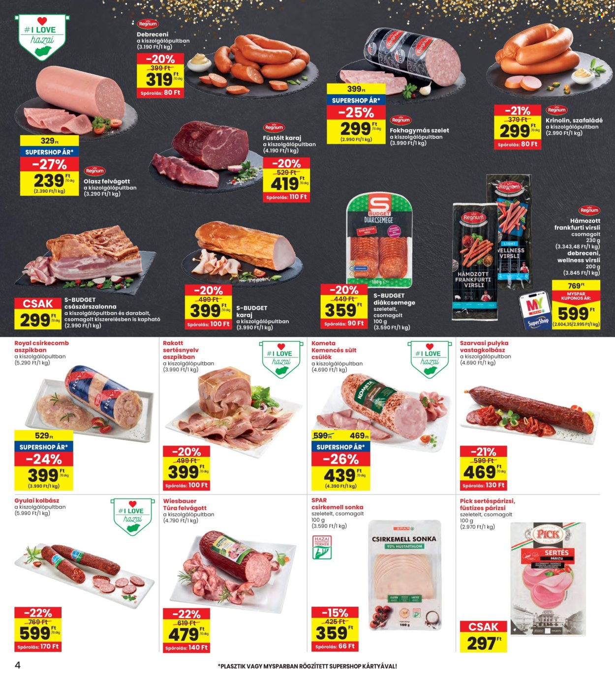 INTERSPAR akciós újságok - 2026.02.12 - 2026.02.18. Oldal 4