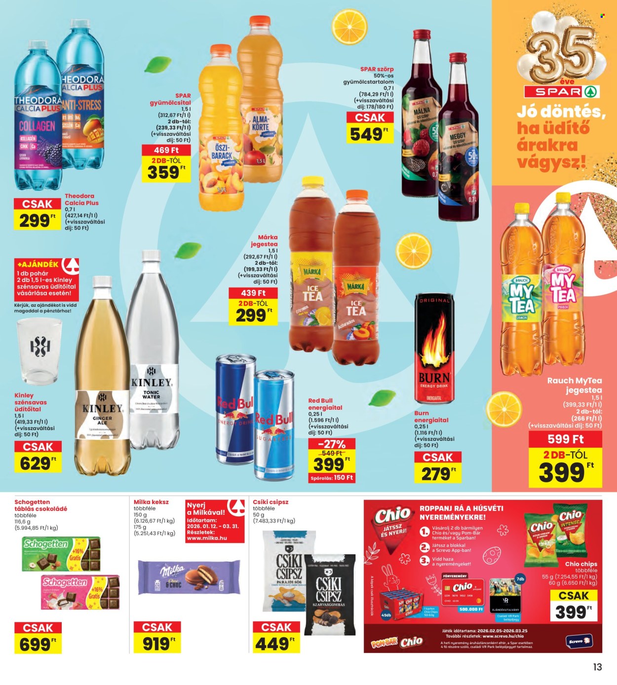 INTERSPAR akciós újságok - 2026.02.12 - 2026.02.18. Oldal 13