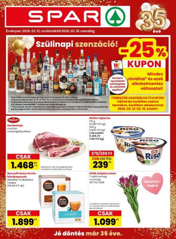 Újság SPAR - 2026.02.12 - 2026.02.18.