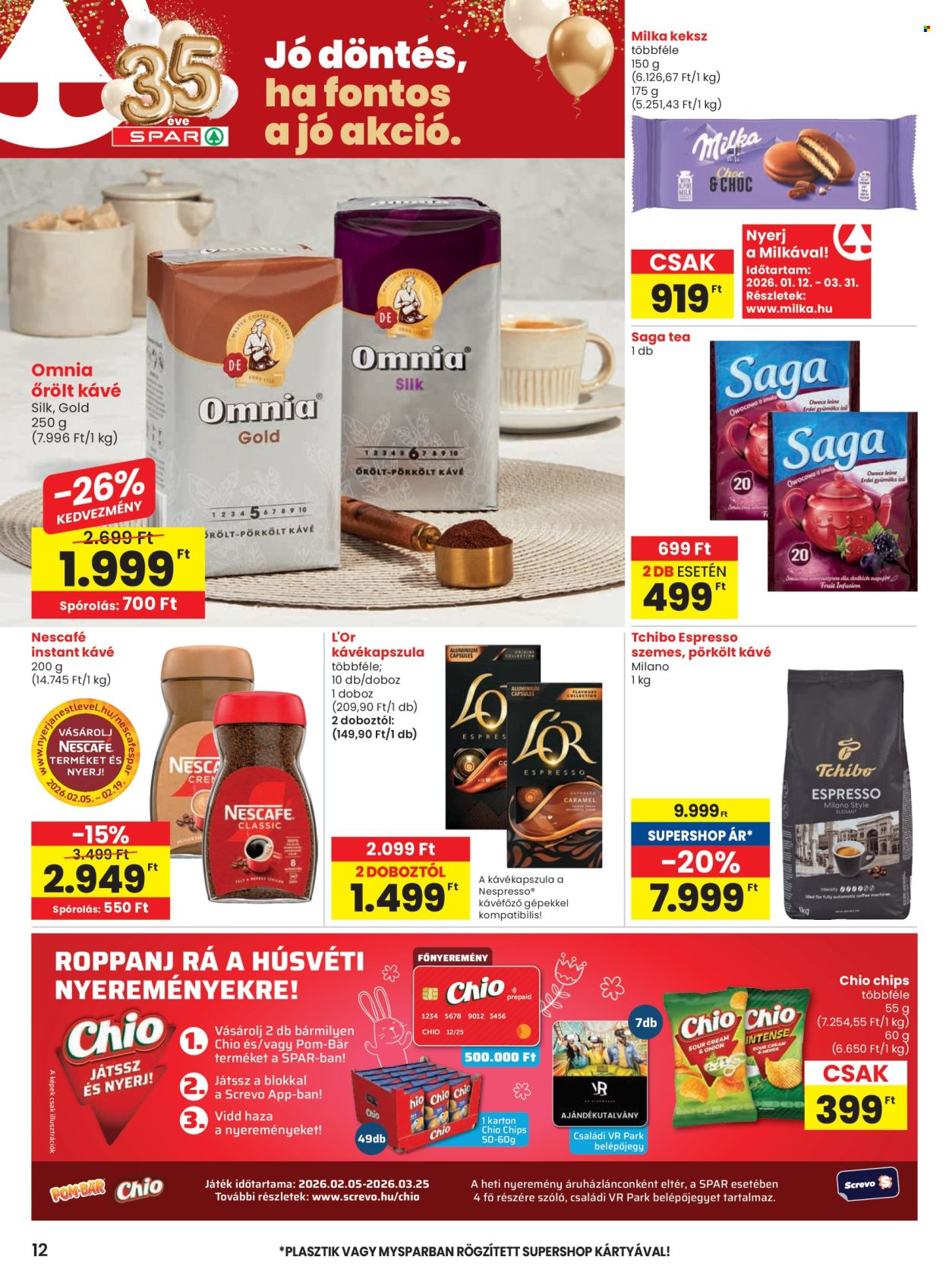SPAR akciós újságok - 2026.02.12 - 2026.02.18. Oldal 12