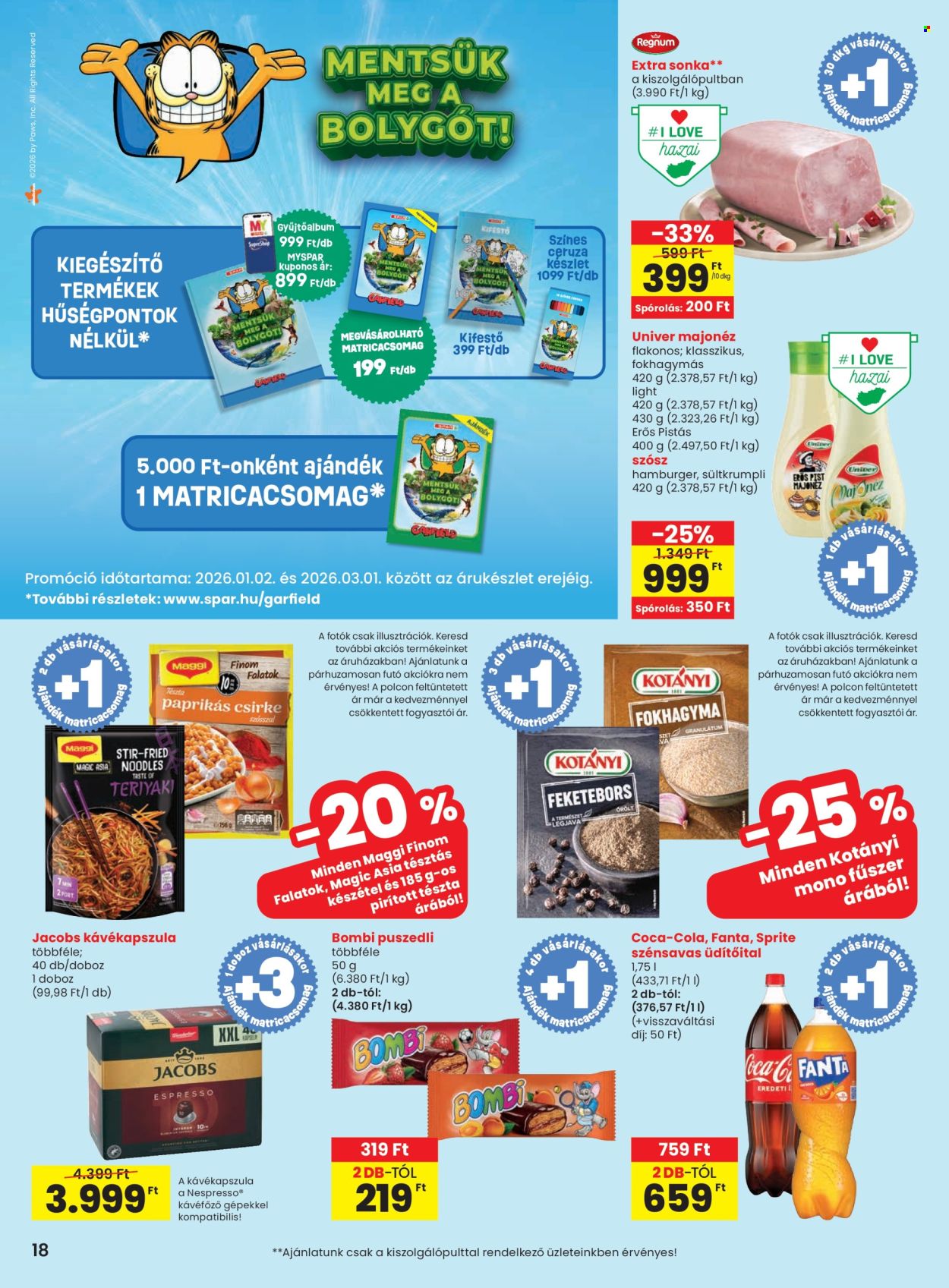 SPAR akciós újságok - 2026.02.12 - 2026.02.18. Oldal 18