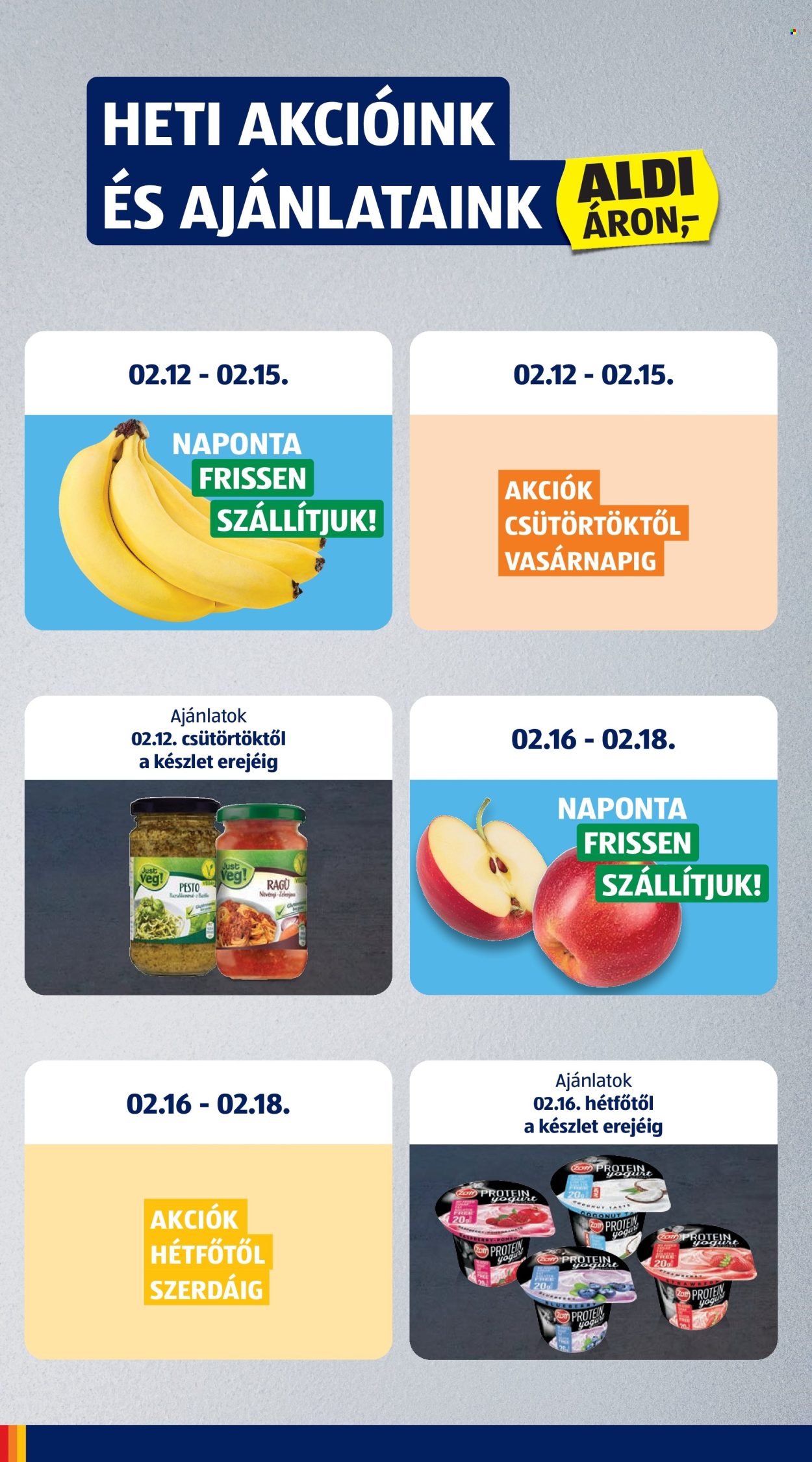 Aldi akciós újságok - 2026.02.12 - 2026.02.18. Oldal 2
