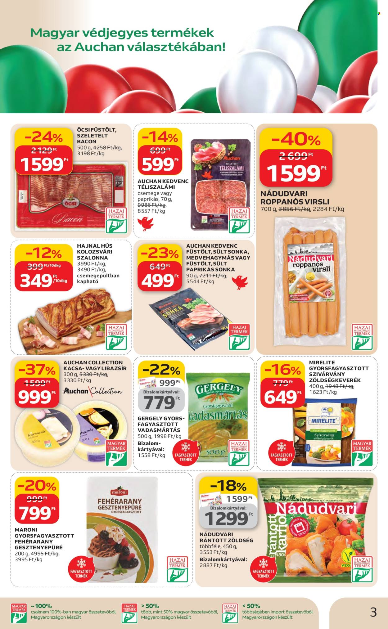 Auchan akciós újságok - 2026.02.12 - 2026.02.18. Oldal 3
