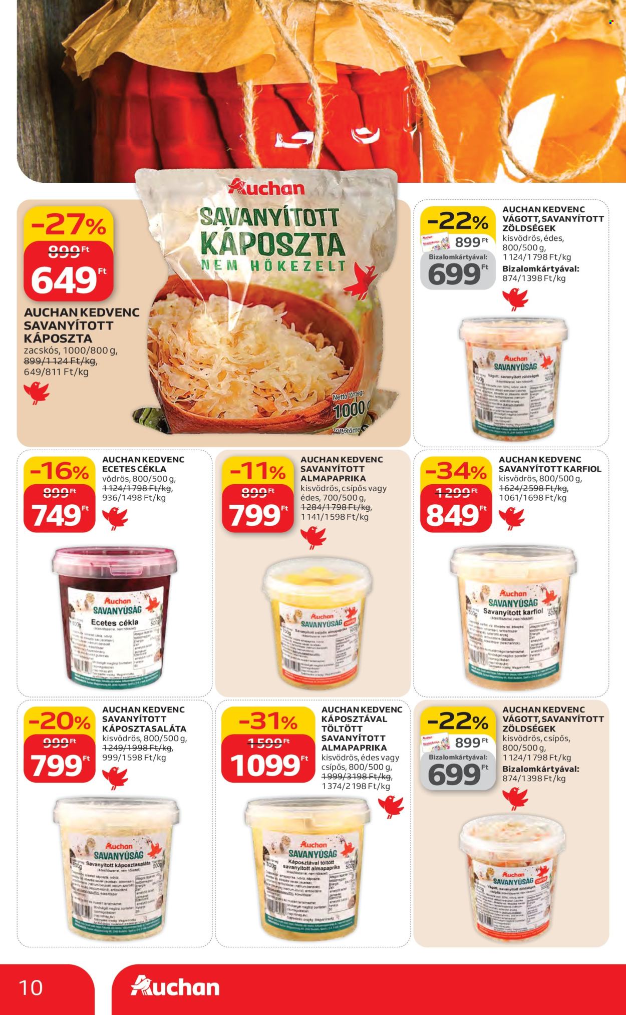 Auchan akciós újságok - 2026.02.12 - 2026.02.18. Oldal 10