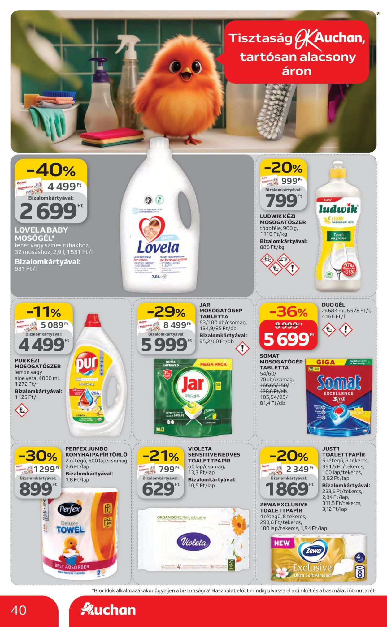 Auchan akciós újságok - 2026.02.12 - 2026.02.18. Oldal 40