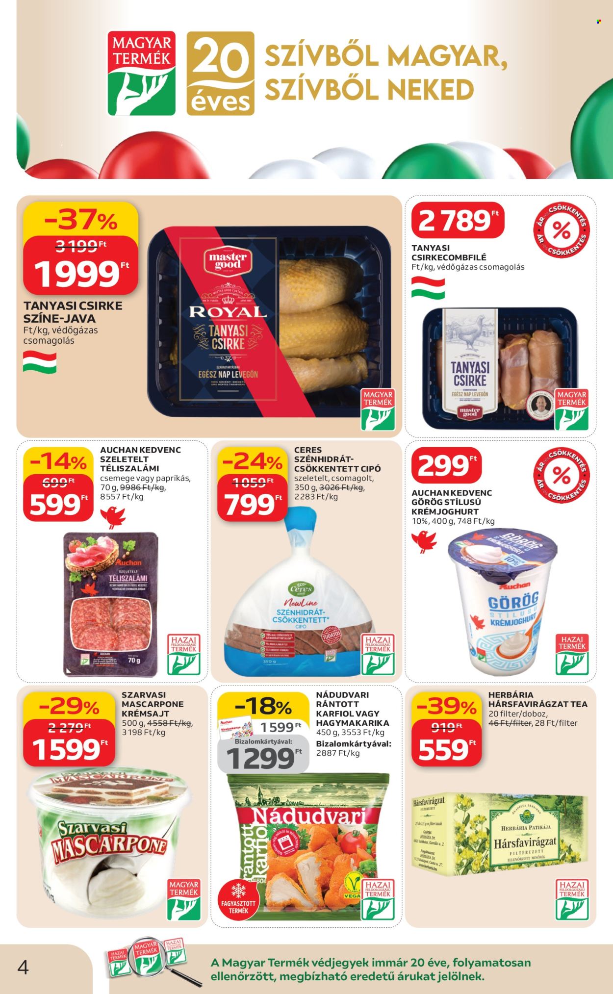 Auchan akciós újságok - 2026.02.12 - 2026.02.18. Oldal 4