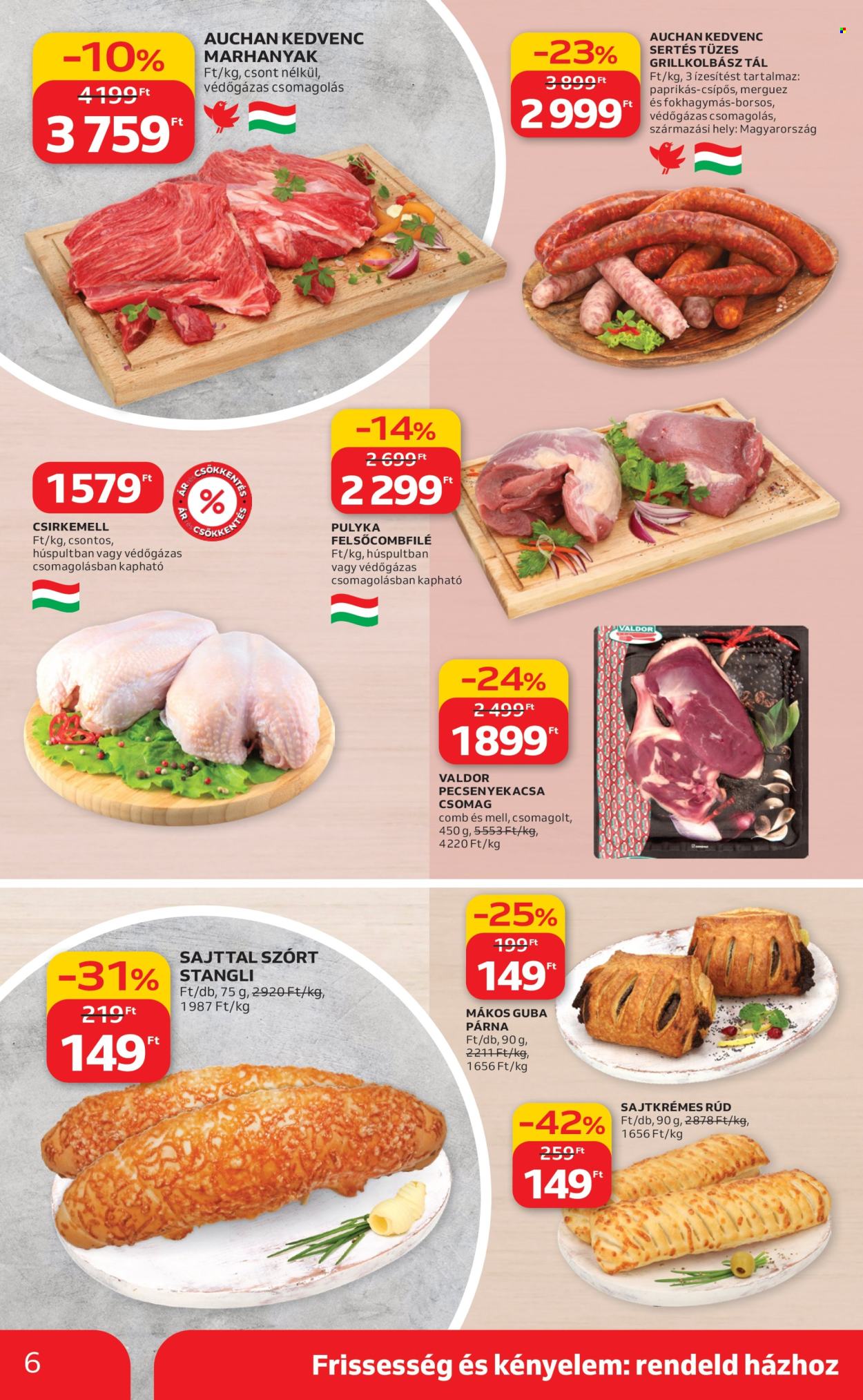 Auchan akciós újságok - 2026.02.12 - 2026.02.18. Oldal 6