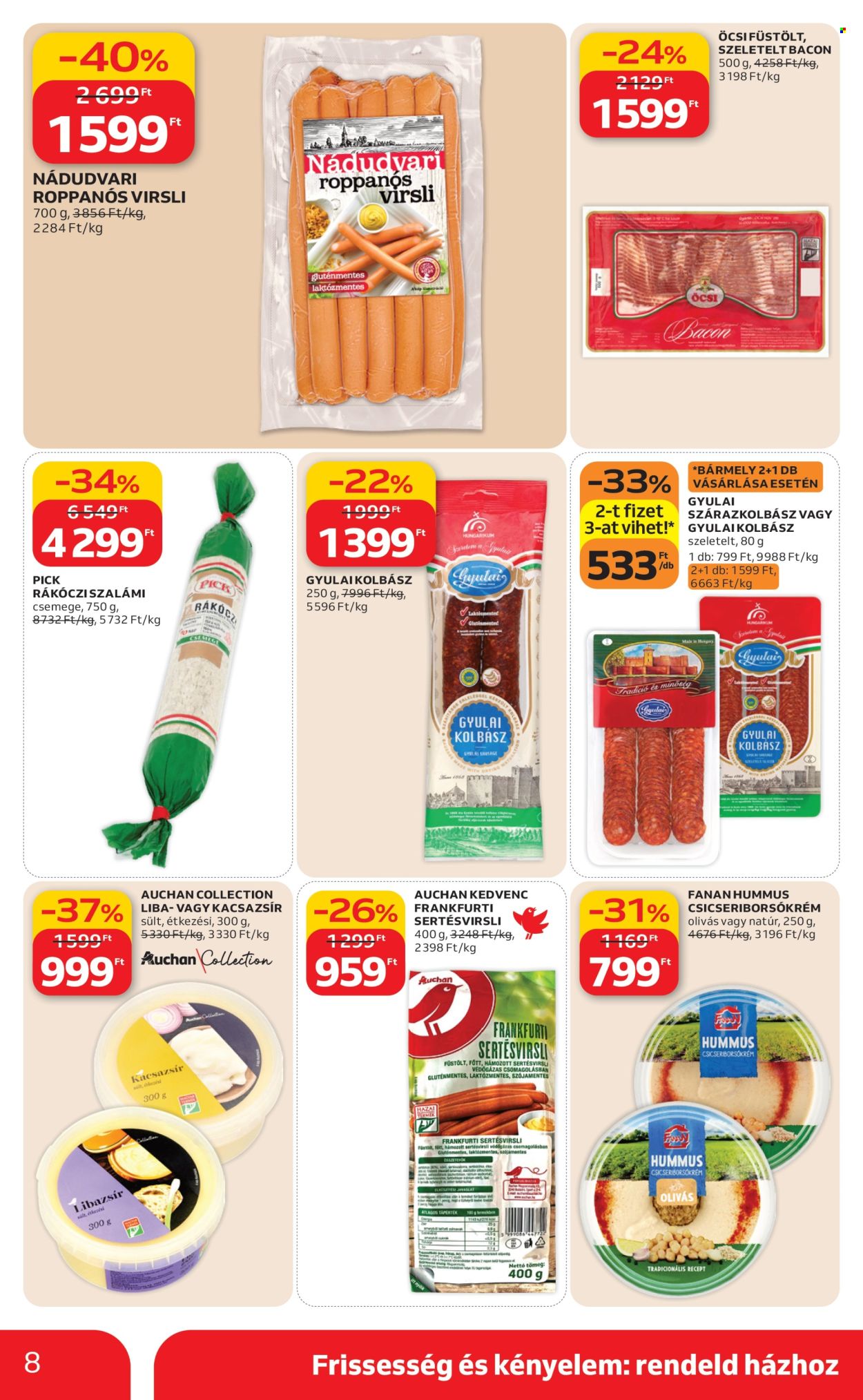 Auchan akciós újságok - 2026.02.12 - 2026.02.18. Oldal 8