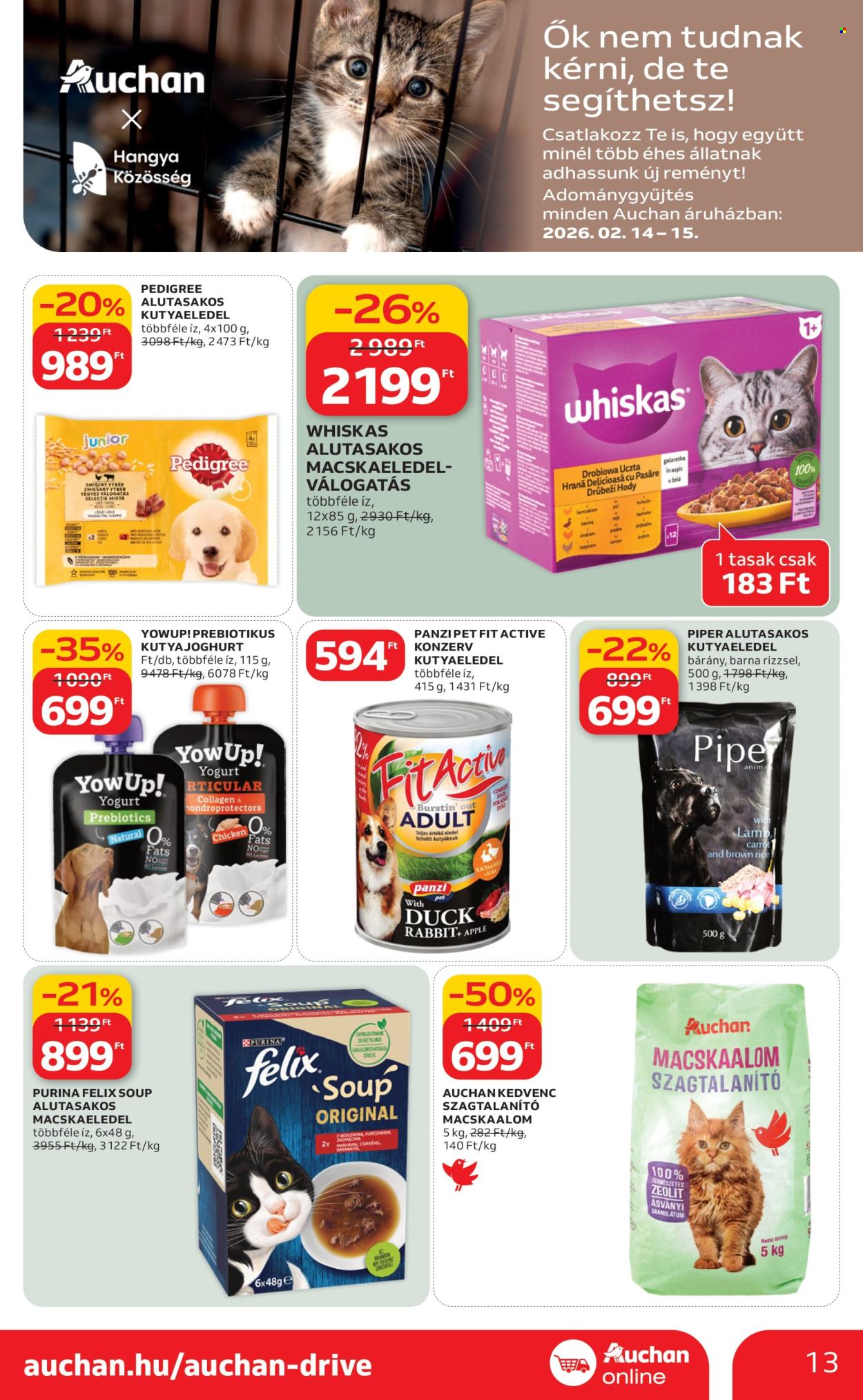 Auchan akciós újságok - 2026.02.12 - 2026.02.18. Oldal 13
