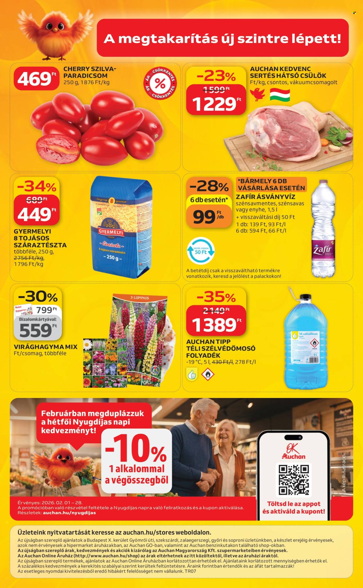 Auchan akciós újságok - 2026.02.12 - 2026.02.18. Oldal 16